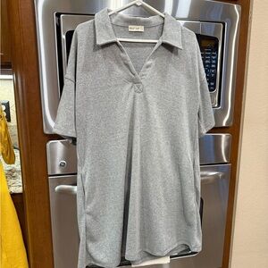 Gray dress